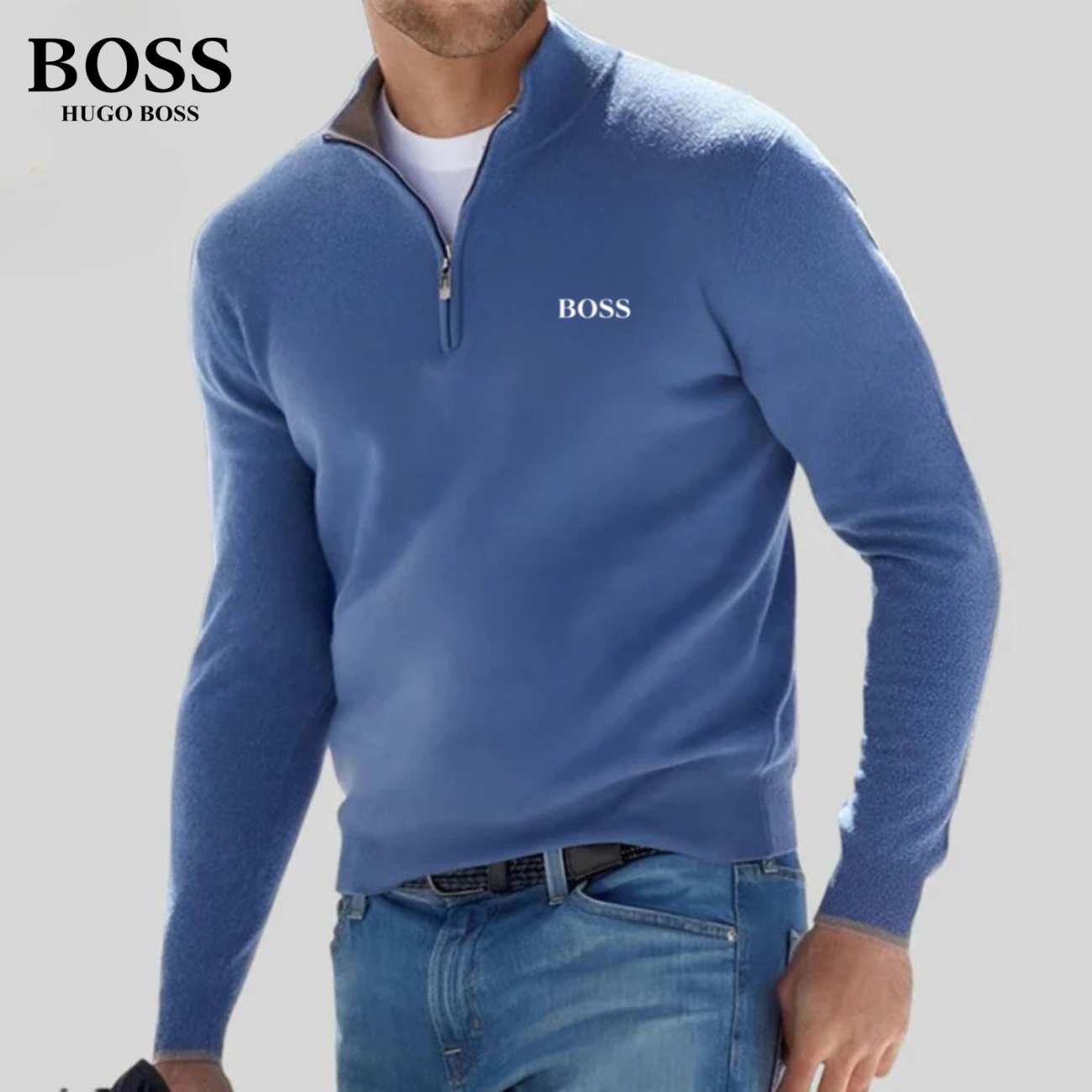 Half-Ritssluiting Trui || UITVERKOOP