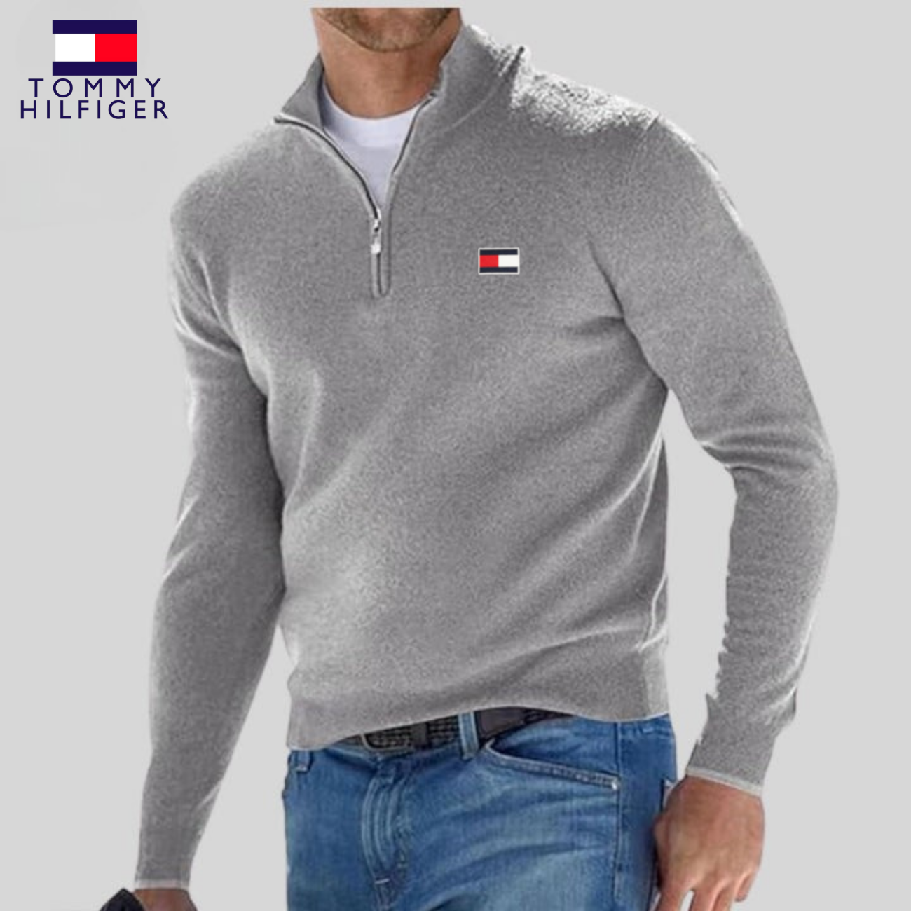 Half-Ritssluiting Trui || UITVERKOOP