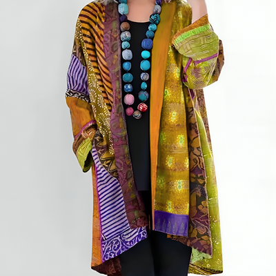 Elinora™ – Artistieke Boho Kimono
