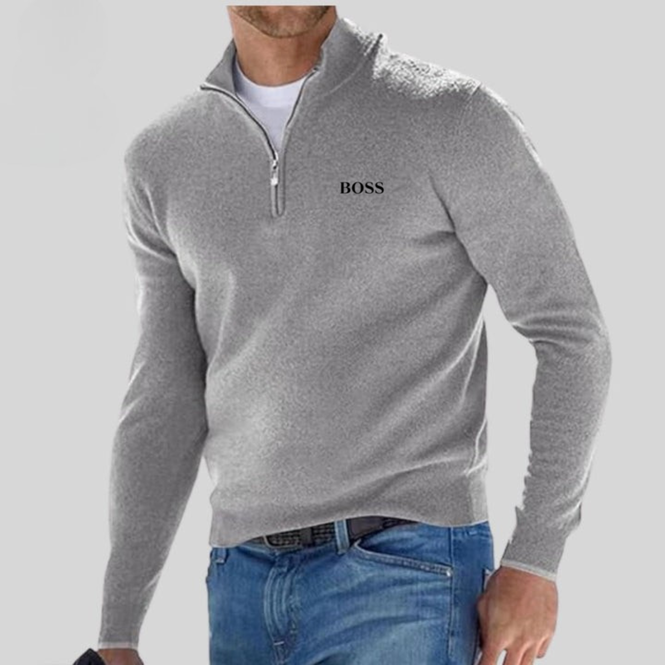 Half-Ritssluiting Trui || UITVERKOOP