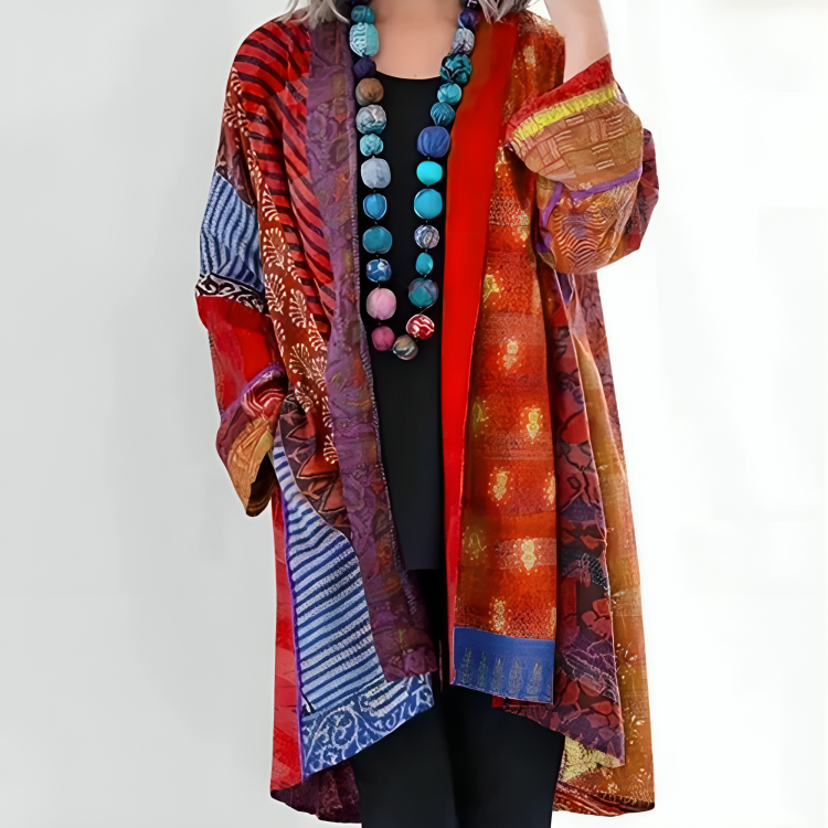 Elinora™ – Artistieke Boho Kimono