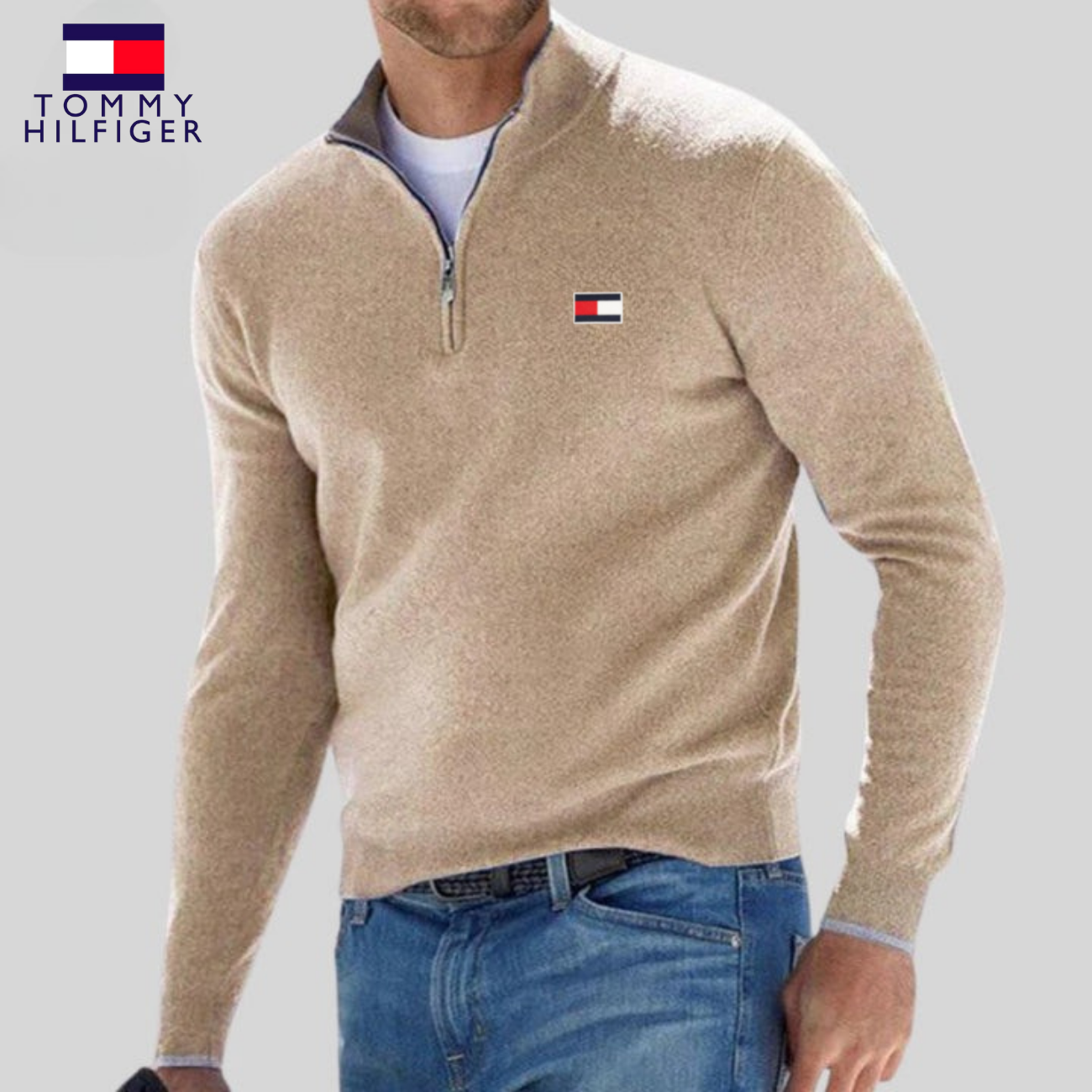 Half-Ritssluiting Trui || UITVERKOOP