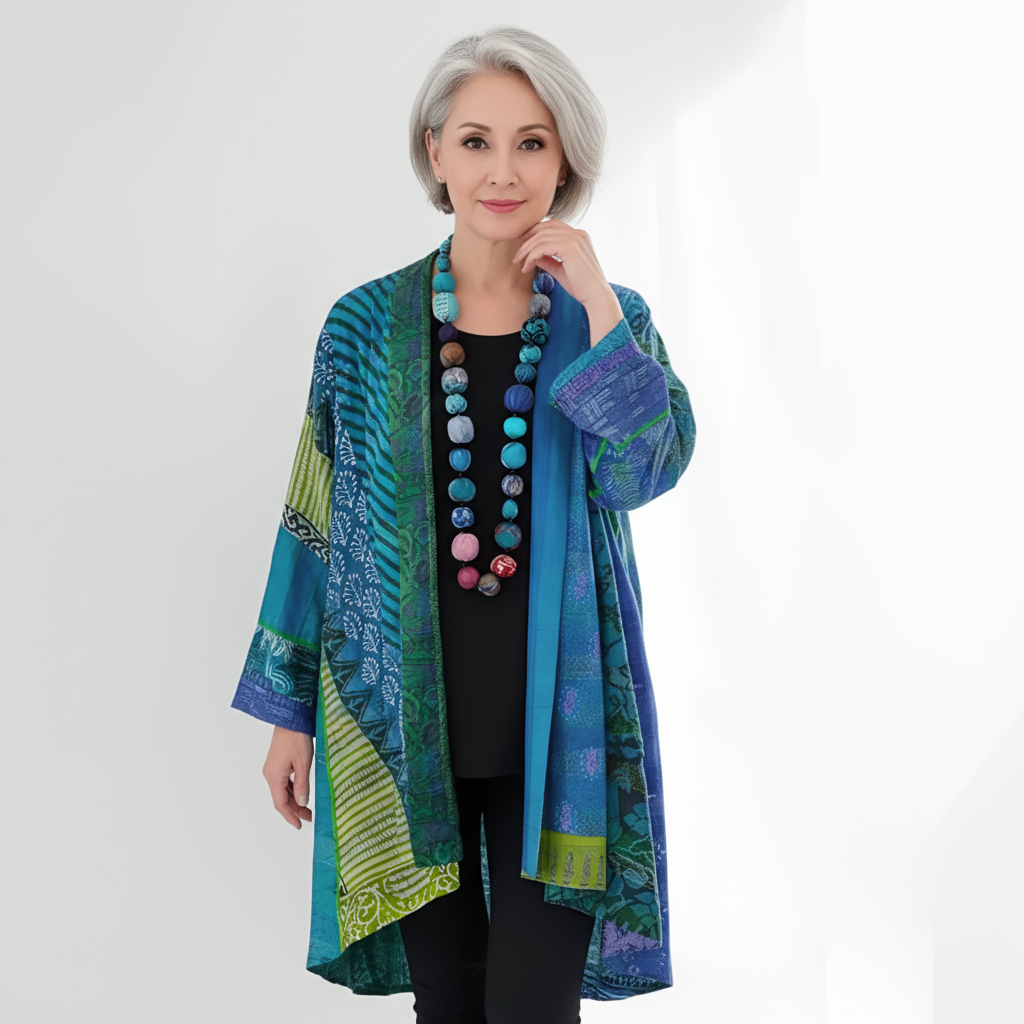 Elinora™ – Artistieke Boho Kimono