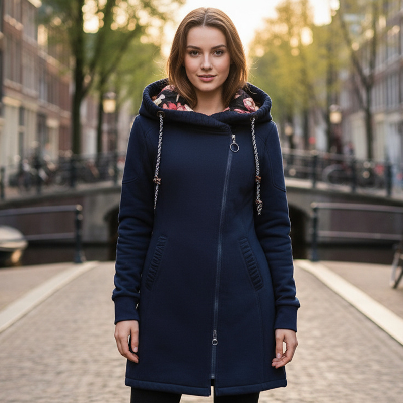 Noelle™ Korte Jas – Elegantie & Warmte in één