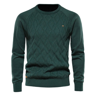 vHaren | Herenpullover met Ruitpatroon