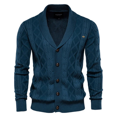 vHaren | Heren Cardigan met Knoopsluiting