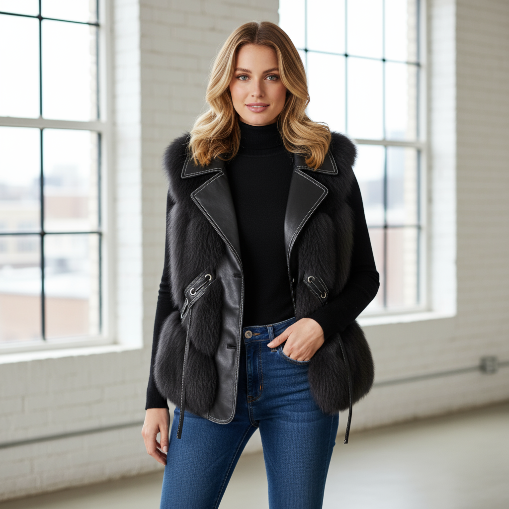 Nereida™ – Luxe Fur Weste