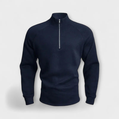 van Haren | Pullover met halve rits