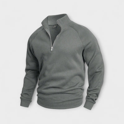 van Haren | Pullover met halve rits